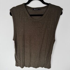 Alexander Wang Olive Sleeveless Tank – Men’s Medium